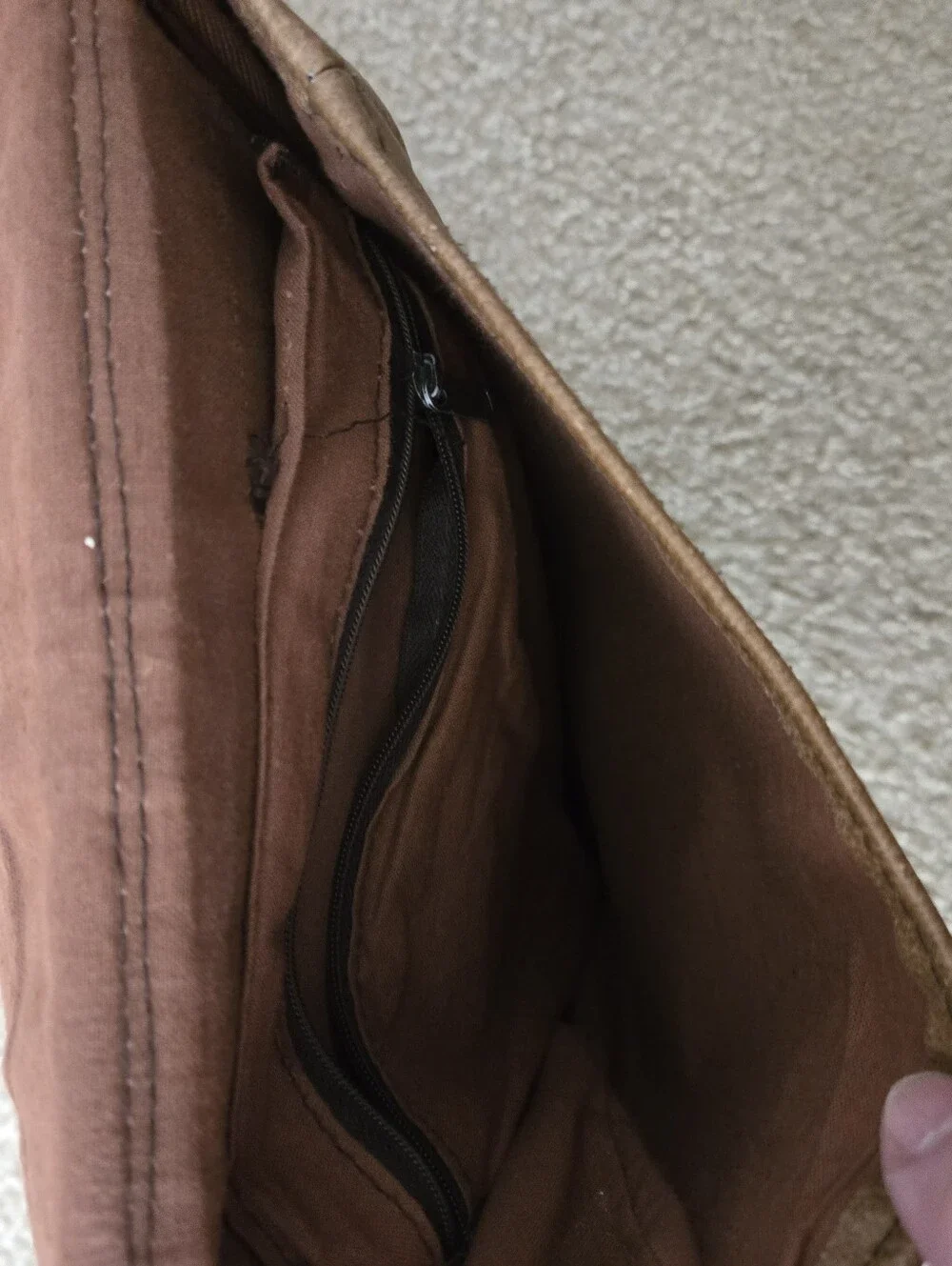 YAK PAK Leather Saddle Bag Vintage